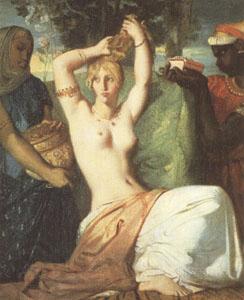 Theodore Chasseriau The Toilet of Esther (mk05) Norge oil painting art